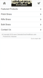 Mobile Screenshot of coloradooncefiredbrass.com